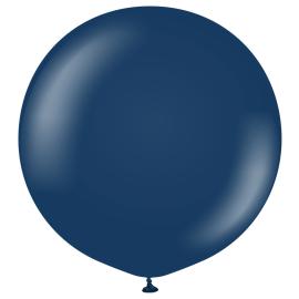 Latexballonger Marinebl&aring; 90 cm 2-pakning