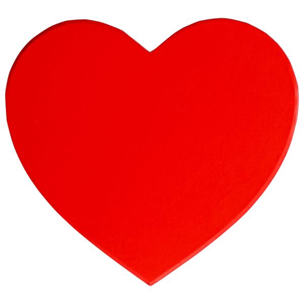 Hjerte Gaveeske Rød 11,5x10,5x4,5 cm