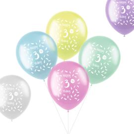 Ballonger Pastell Happy Bday 3