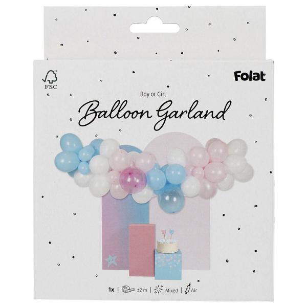 Ballonggirlander Boy or Girl 65-pakning