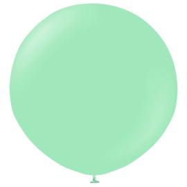 Latexballonger Mintgr&oslash;nn 60 cm 2-pakning