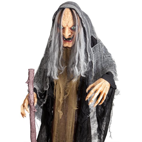 Animert Gammel Heks 160 cm