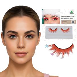 R&oslash;de L&oslash;svipper med Sn&oslash;fnugg