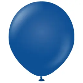 Latexballonger M&oslash;rkebl&aring; 45 cm