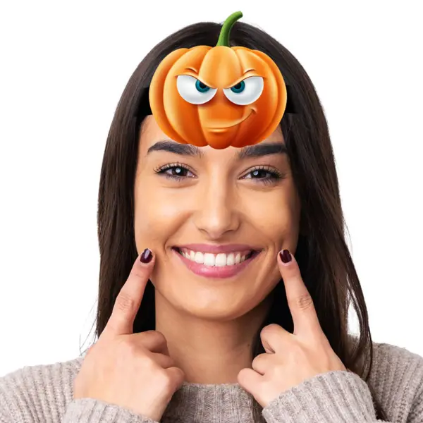 Halloween Pannebånd Papp Trick or Treat