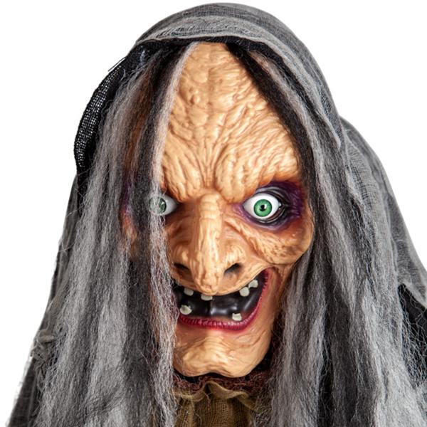 Animert Gammel Heks 160 cm