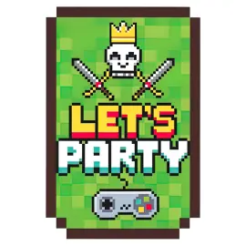 Game On Invitasjonskort