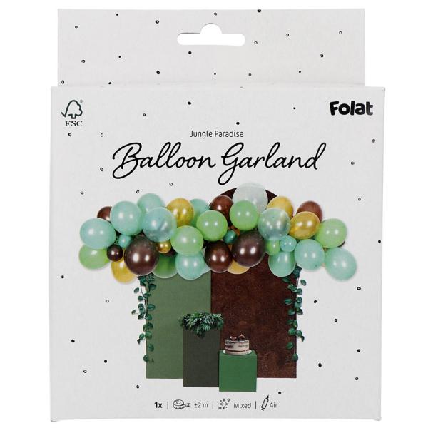 Ballonggirlander Jungle Paradise 64-pakning