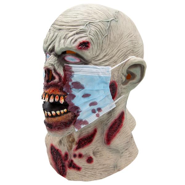 Zombiemaske med Ødelagt Munnbind