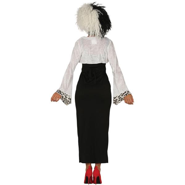 Cruella Skurk Kostyme