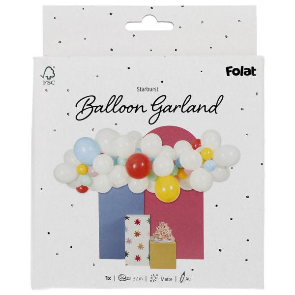 Ballonggirlander Starburst 66-pakning