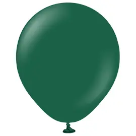 Latexballonger M&oslash;rkegr&oslash;nn 45 cm