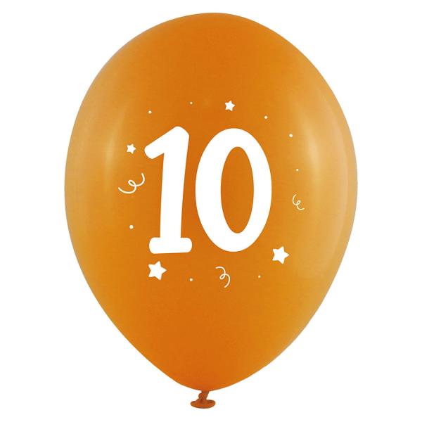 Tallballonger 10 Fargeblanding