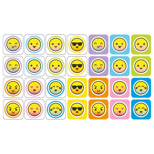 Memoryspill Smiley 28 Kort