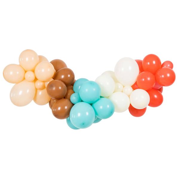 Ballonggirlander Vintage Teddy 66-pakning