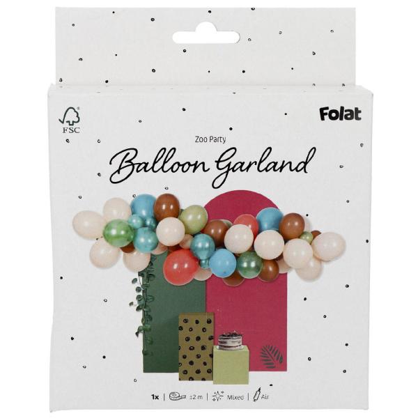 Ballonggirlander Zoo Party 66-pakning