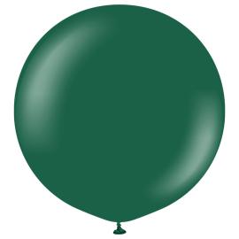 Latexballonger M&oslash;rkegr&oslash;nn 60 cm 2-pakning