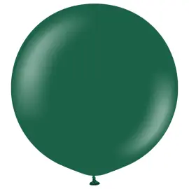 Latexballonger M&oslash;rkegr&oslash;nn 60 cm 2-pakning