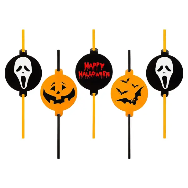 Halloween Sugerør