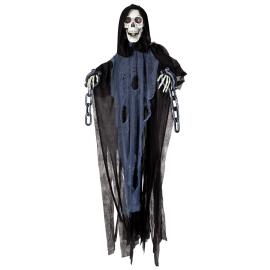 Animert Hengende Lenket Mannen med Ljåen 153 cm