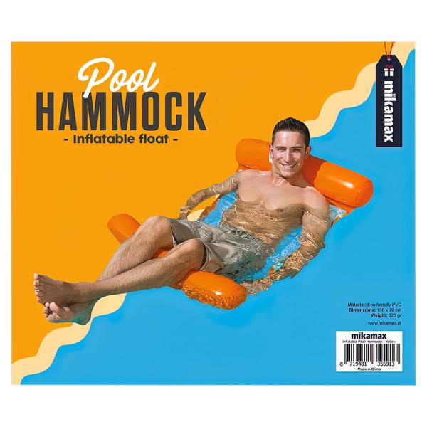 Flytende Hammock Oransje