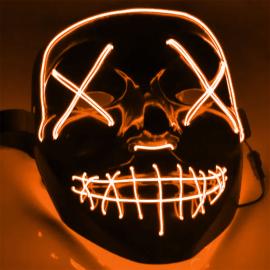 Blodig LED Maske Oransje