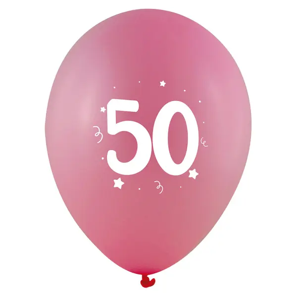 Tallballonger 50 Fargeblanding