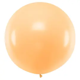 Gigantisk Latexballong Pastelloransje