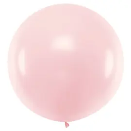 Gigantisk Latexballong Pastellrosa