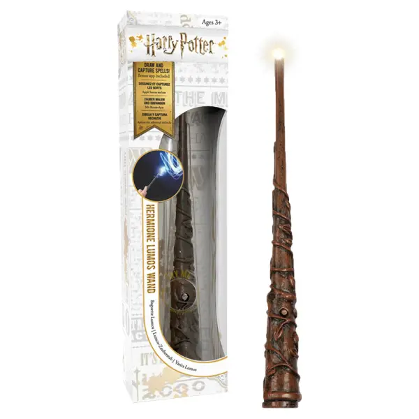 Lumos Wand Tryllestav med Lys Hermione