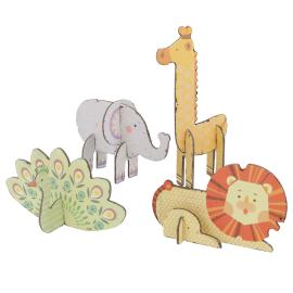 3D Skrapepuslespill Dyrepark