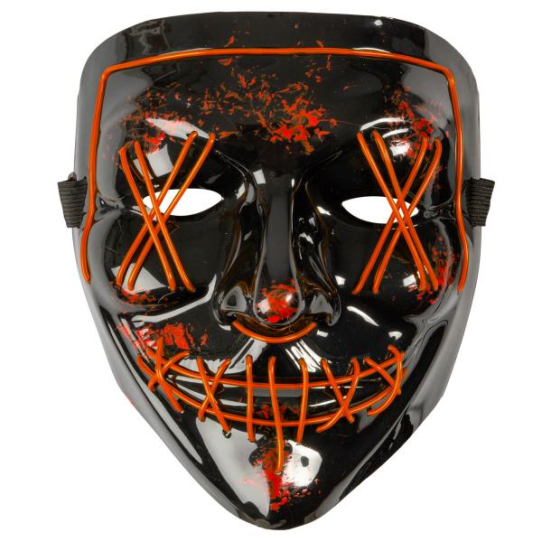 Blodig LED Maske Oransje
