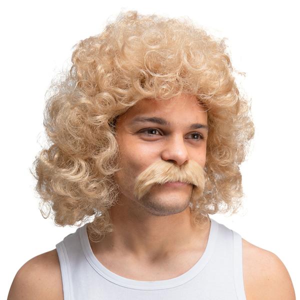 80-talls Permanent Blond Parykksett