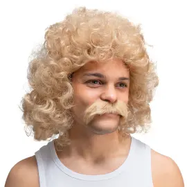 80-talls Permanent Blond Parykksett
