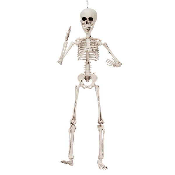 Skjelett Poserbar Pynt