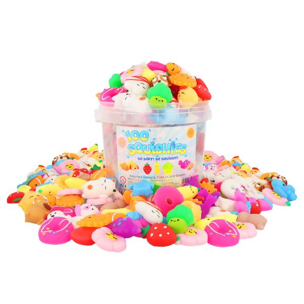 Squishy Stressleke 3-7 cm