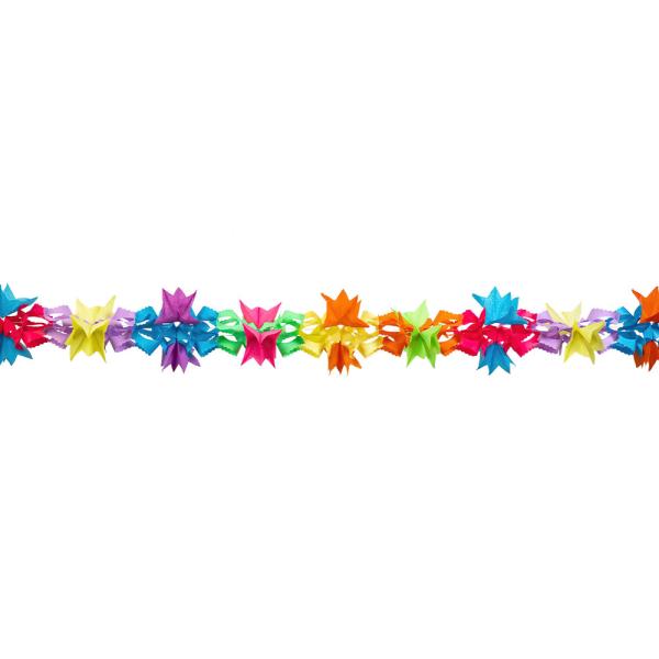 Girlander Papirblomster Flerfargede