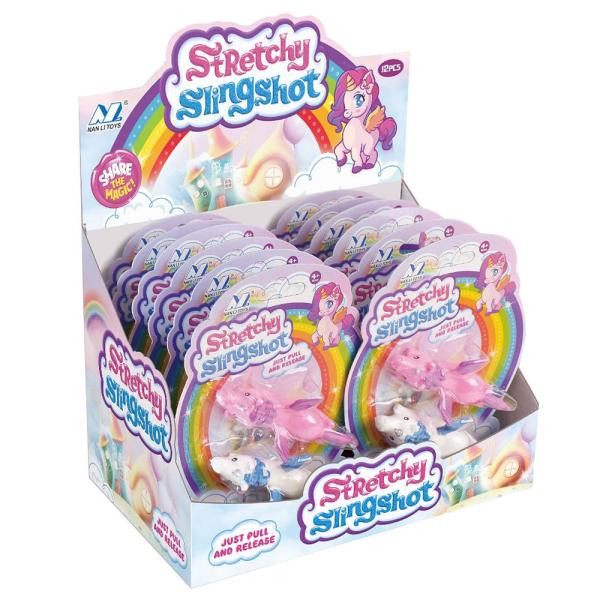 Stretchy Enhjørning Leketøy 2-pakning