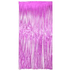Party Draperi Iriserende Rosa 200x100 cm