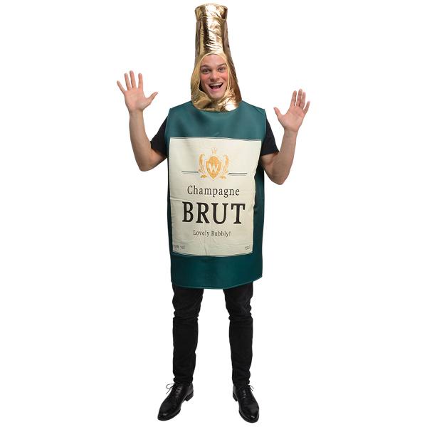 Champagneflaske Kostyme