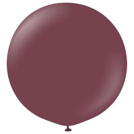 Latexballonger Vinr&oslash;d 60 cm 2-pakning