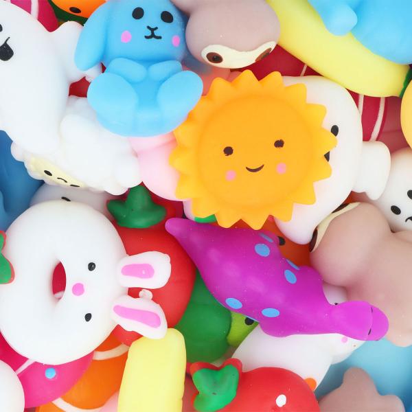 Squishy Stressleke 3-7 cm