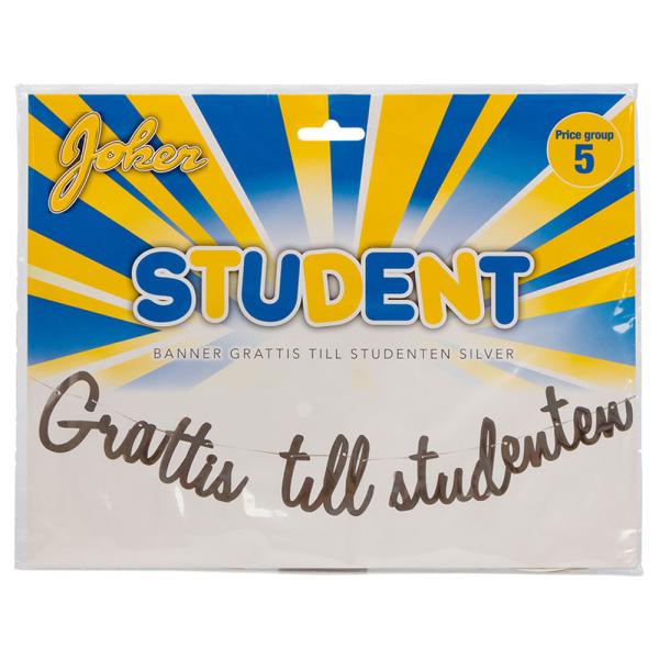 Girlander Grattis Till Studenten Sølv