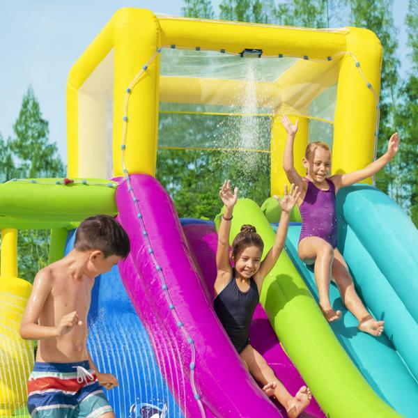Oppblåsbart Badeland Splash Course Mega