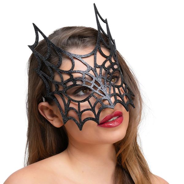 Glitrende Øyemaske Spindelvev