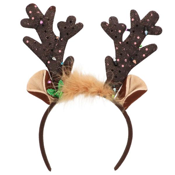 Julehårbøyle Reinsdyrhorn og Bjelle