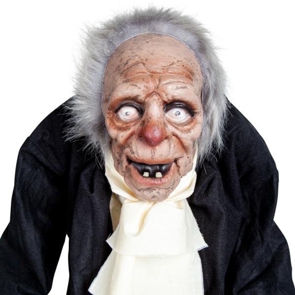 Animert Skummel Gammel Butler 153 cm