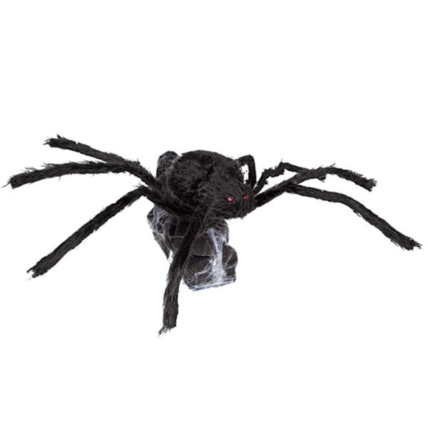 Animert Skummel Hoppende Edderkopp 70 cm