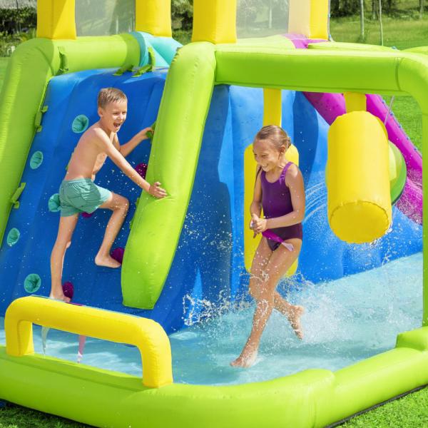 Oppblåsbart Badeland Splash Course Mega