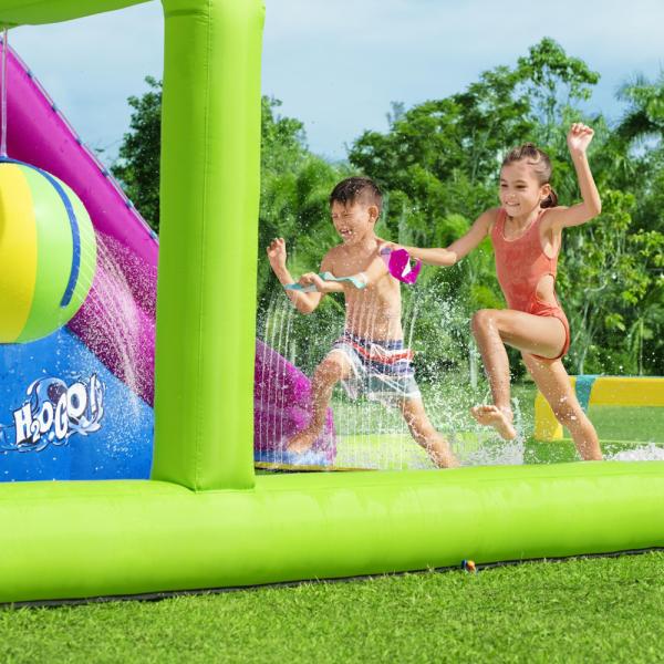 Oppblåsbart Badeland Splash Course Mega